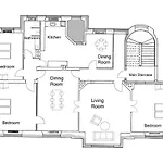 Apartament Lovely 3br Manor 5 Min From Tivoli Gardens Kopenhaga